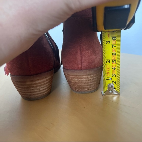 Sam Edelman Packer Ankle Boots Rust Color Women’s Size 7 - Picture 9 of 14